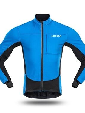 Mens Windproof Thermal Polar Fleece Cycling Jacket Size 3XL New With Tags